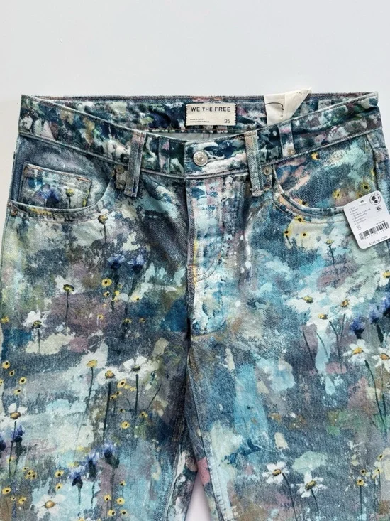 Free People We The Free Tennessee Low-Rise Illusions Jeans | 25 NWT - Picture 7 of 13